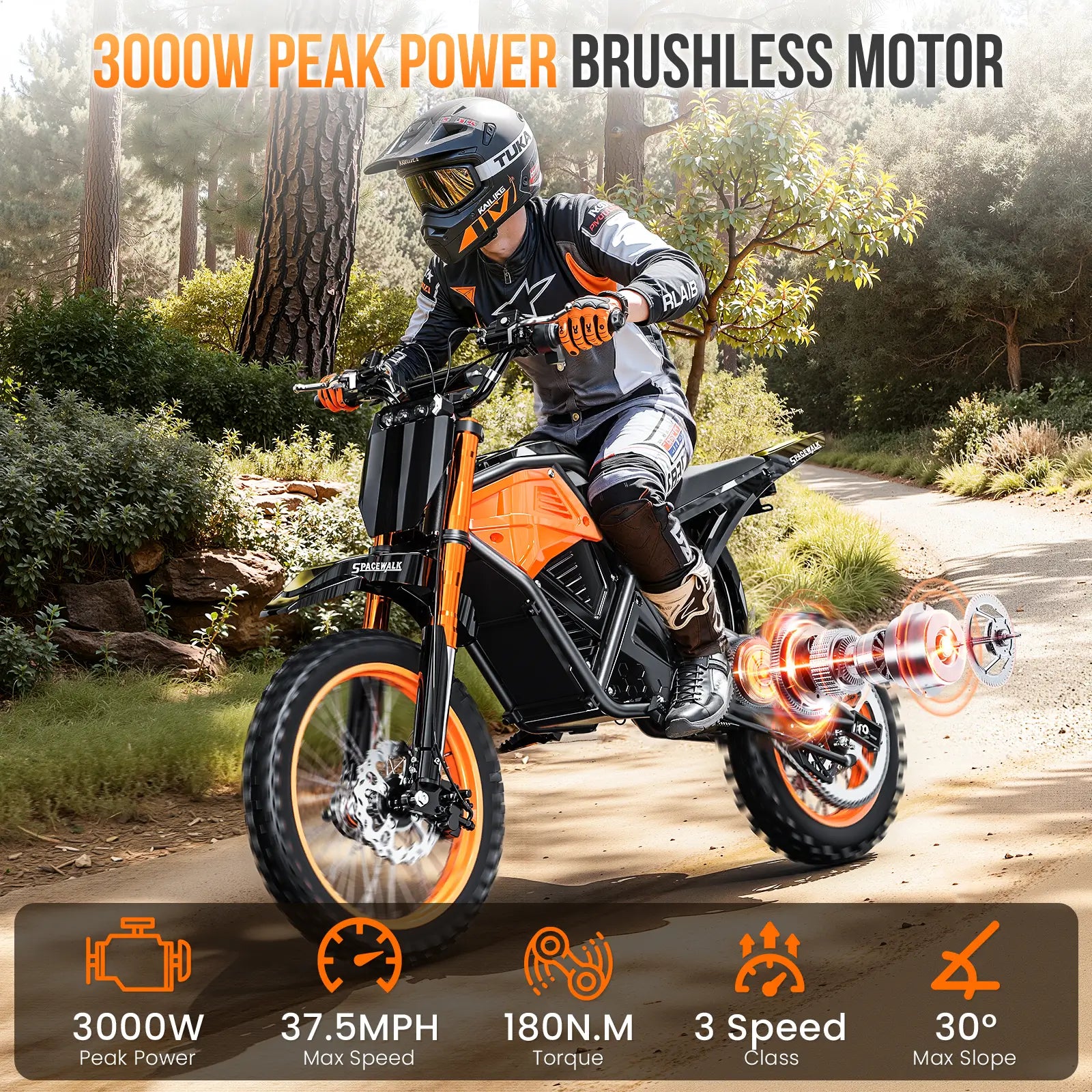 Eilleo SpaceWalk X01 Electric Dirt Bike
