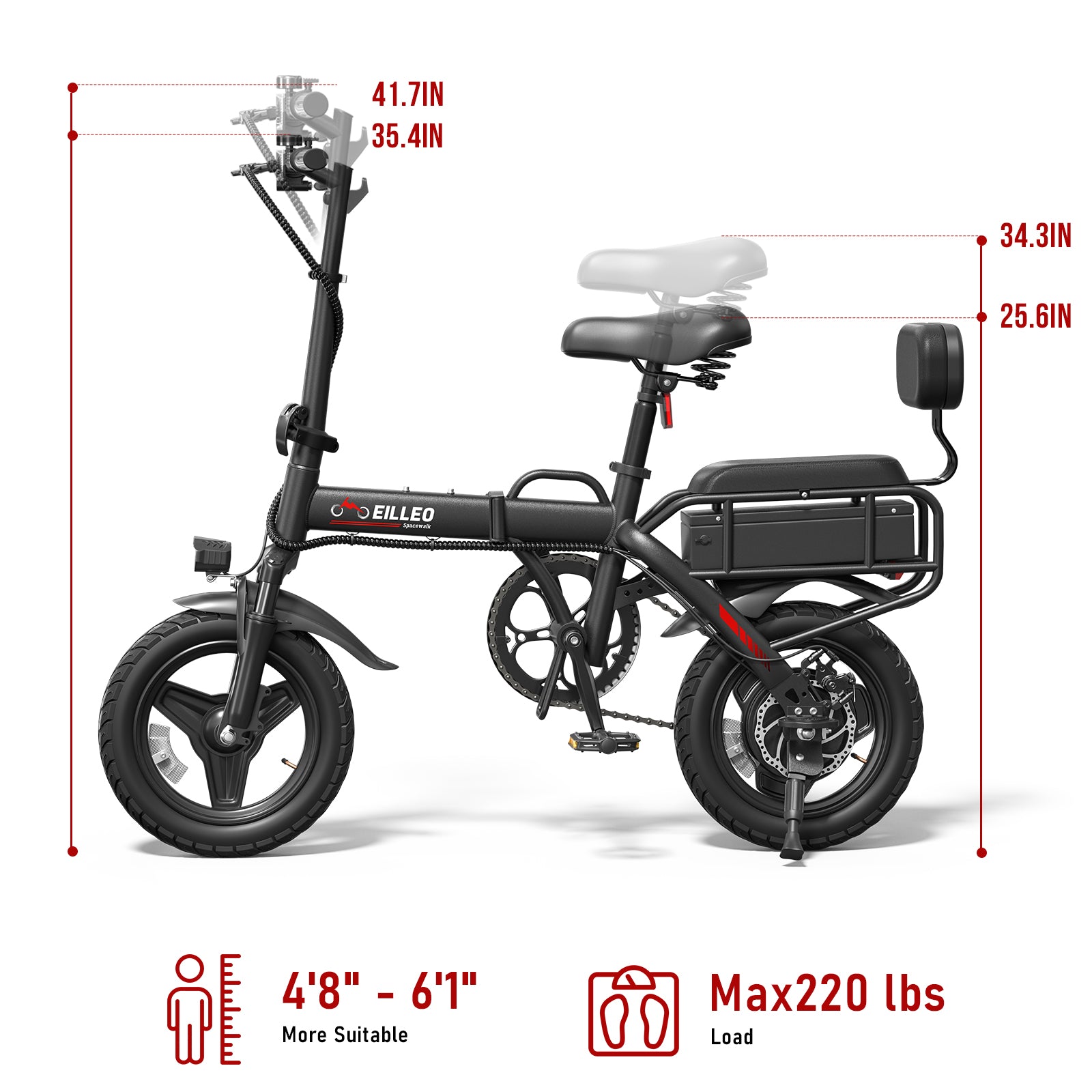 Eilleo Spacewalk H5 Pro Folding Electric Bike