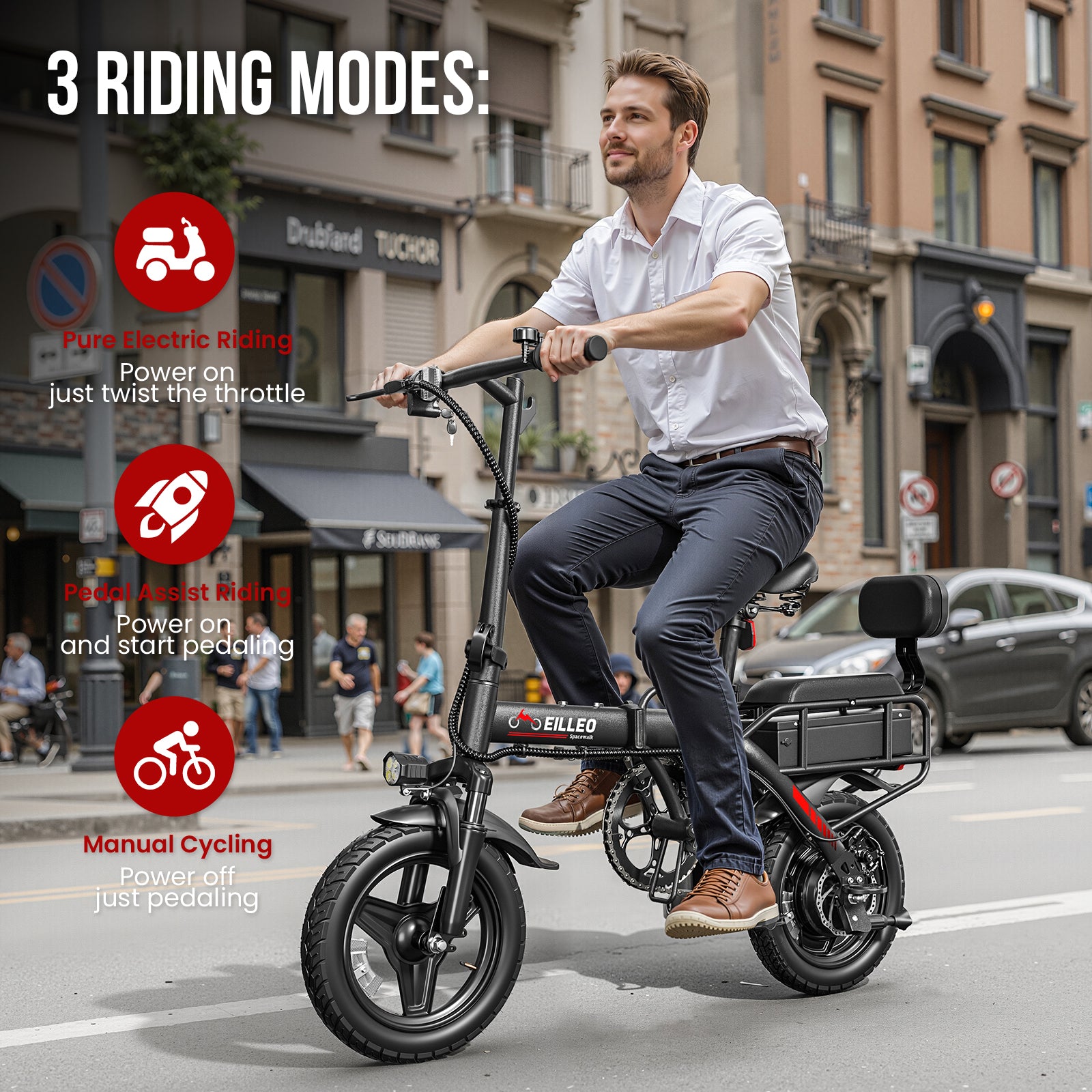 Eilleo Spacewalk H5 Pro Folding Electric Bike