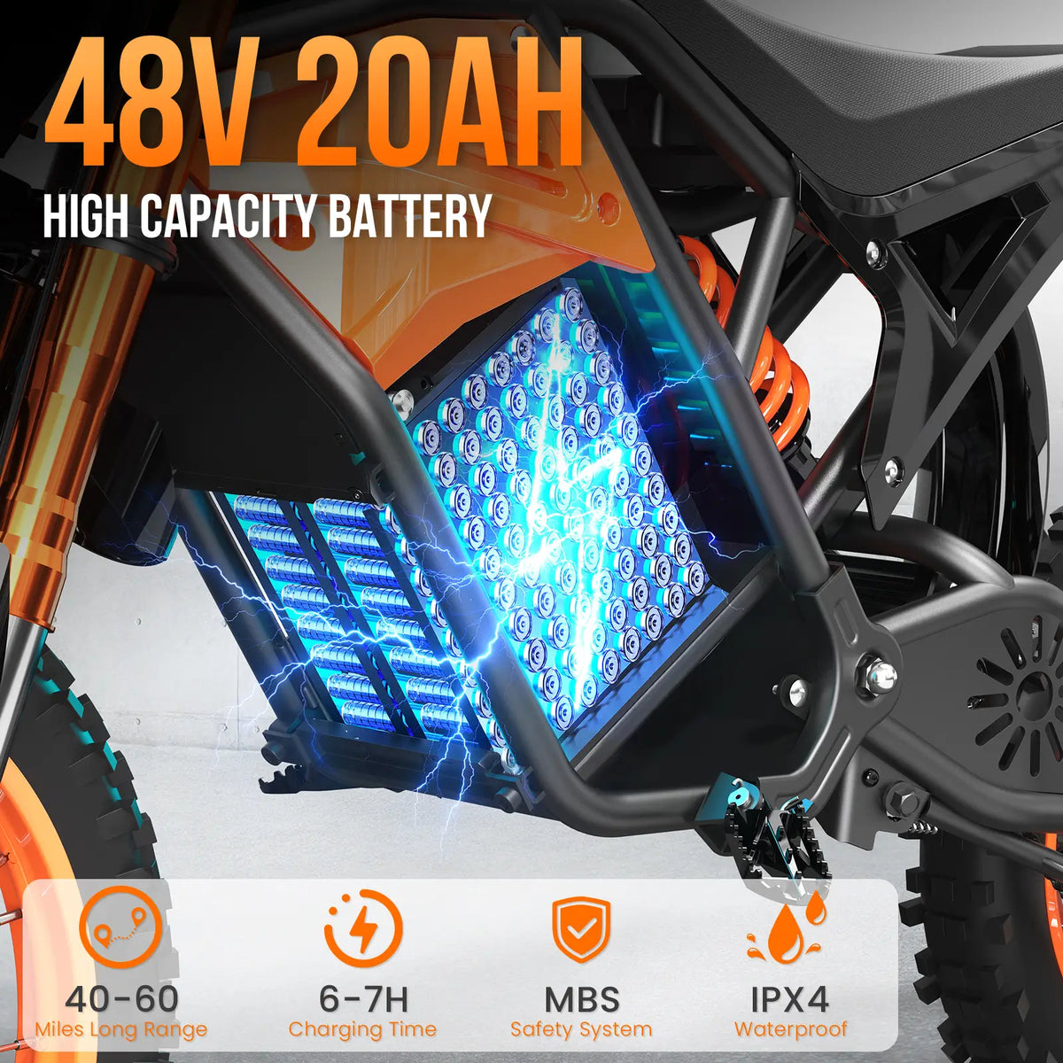 Eilleo SpaceWalk X01 Electric Dirt Bike