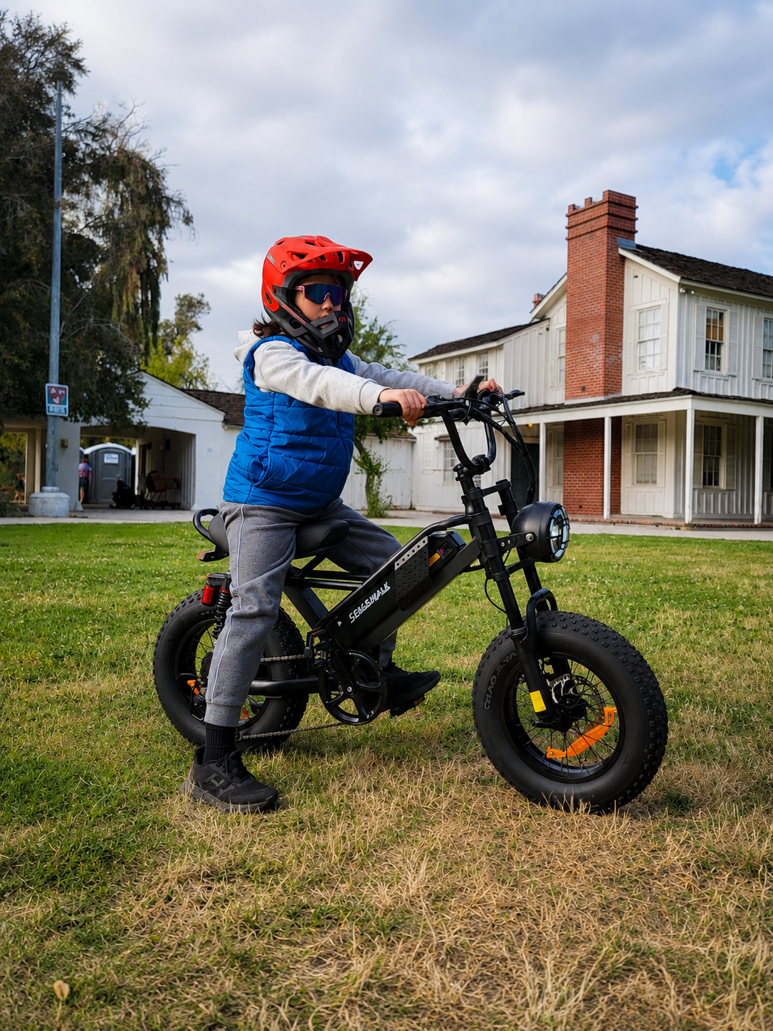 Eilleo SpaceWalk M6 Electric Bike for Teens 16