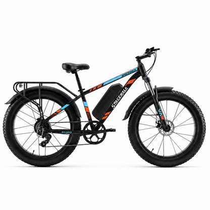 Eilleo adistar F26  26" × 4.0" Fat Tire Mountain Bike