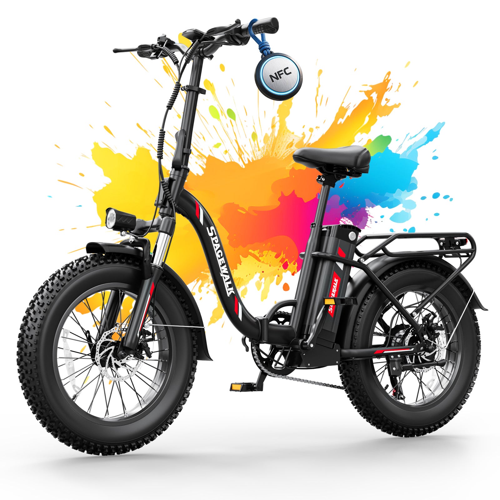 Spacewalk V400 Foldable V-Frame Commuter E-Bike