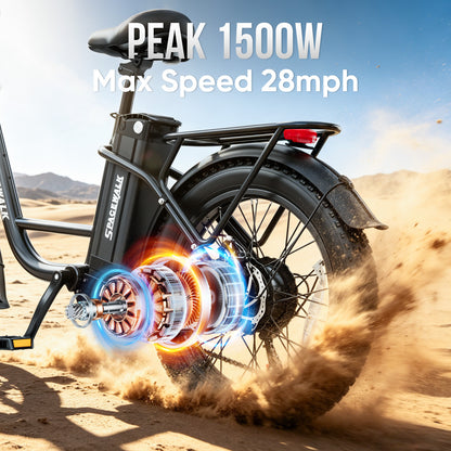 Spacewalk  V300 V-Frame Commuter E-Bike