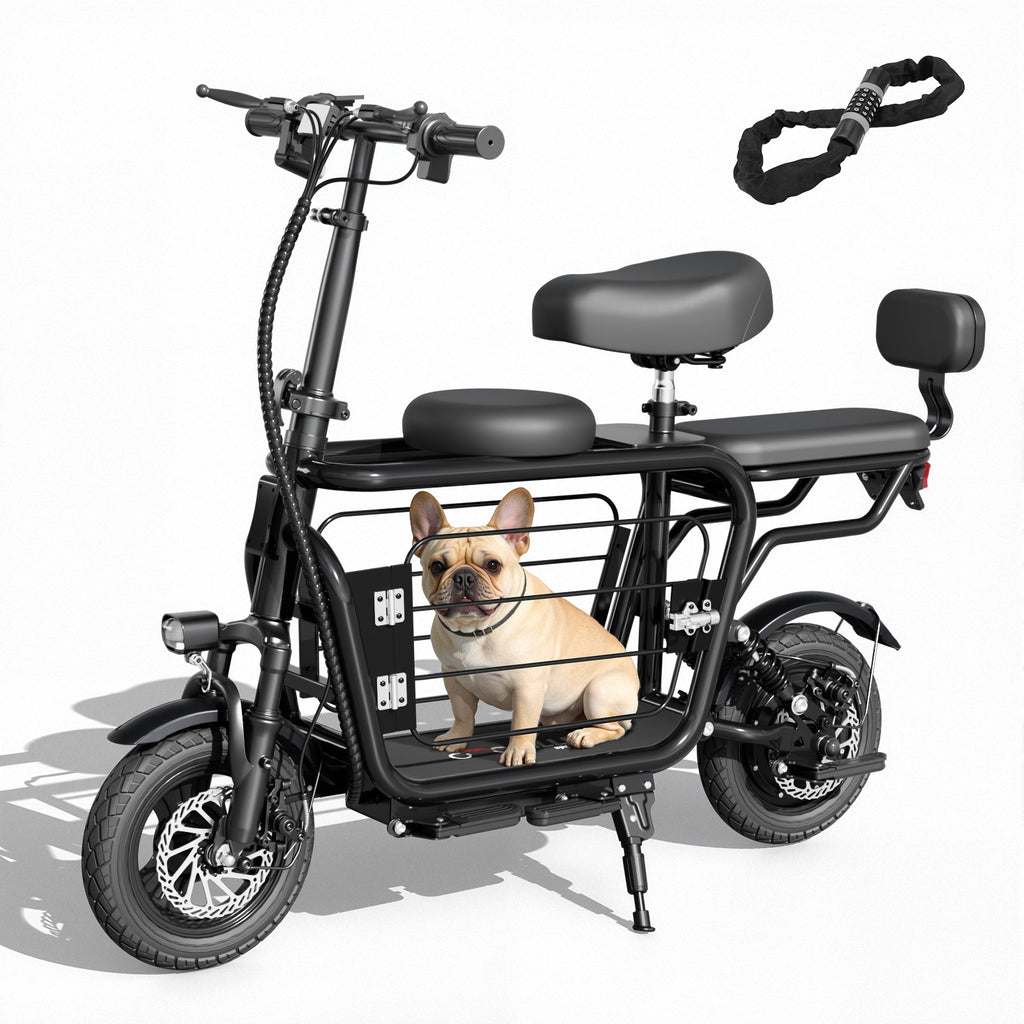 daniel bicycle electric scooter Eilleo 3-Seat E-Scooter US11 Pro Mustad Double Hook - With its aluminum alloy Size:CZ-10CSa first:sale:winter-sky;bubblegum;lilac;navy;watermelon;green-apple;copper;celery; khaki