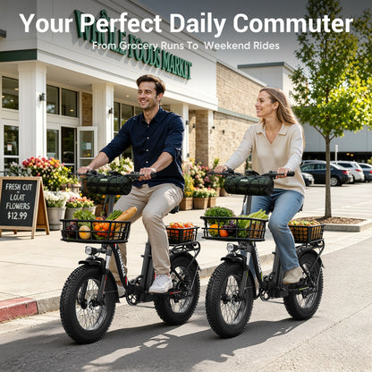 Spacewalk V400 Foldable V-Frame Commuter E-Bike