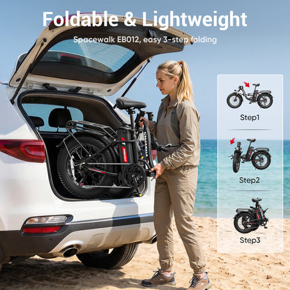 Spacewalk V400 Foldable V-Frame Commuter E-Bike