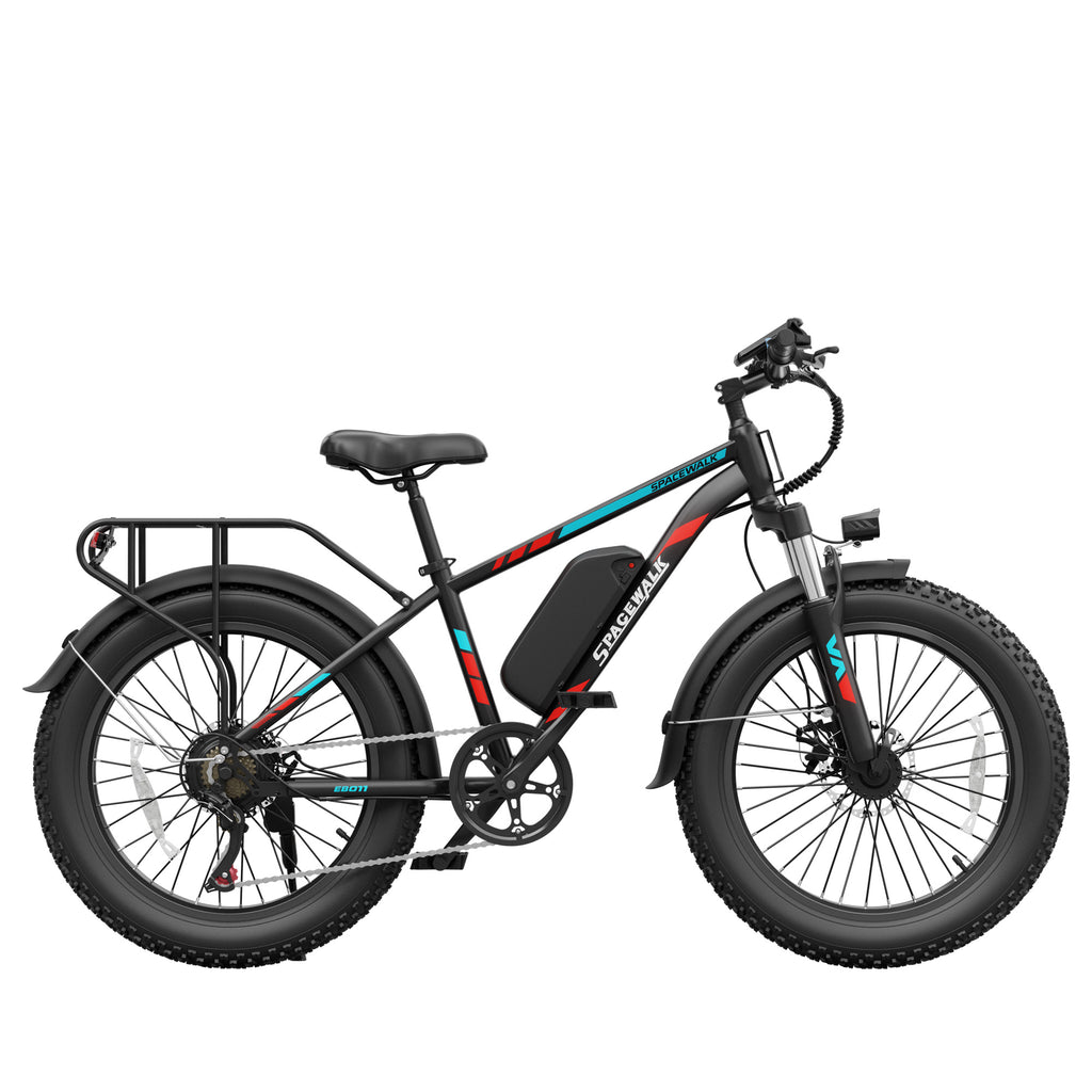 Eilleo SpaceWalk Titan Electric Bike 26×4.0 All-Terrain Fat Tire E-Bike for Beach, Snow, Camping and Daily Adventure, Up to 60 Miles,With UL2849