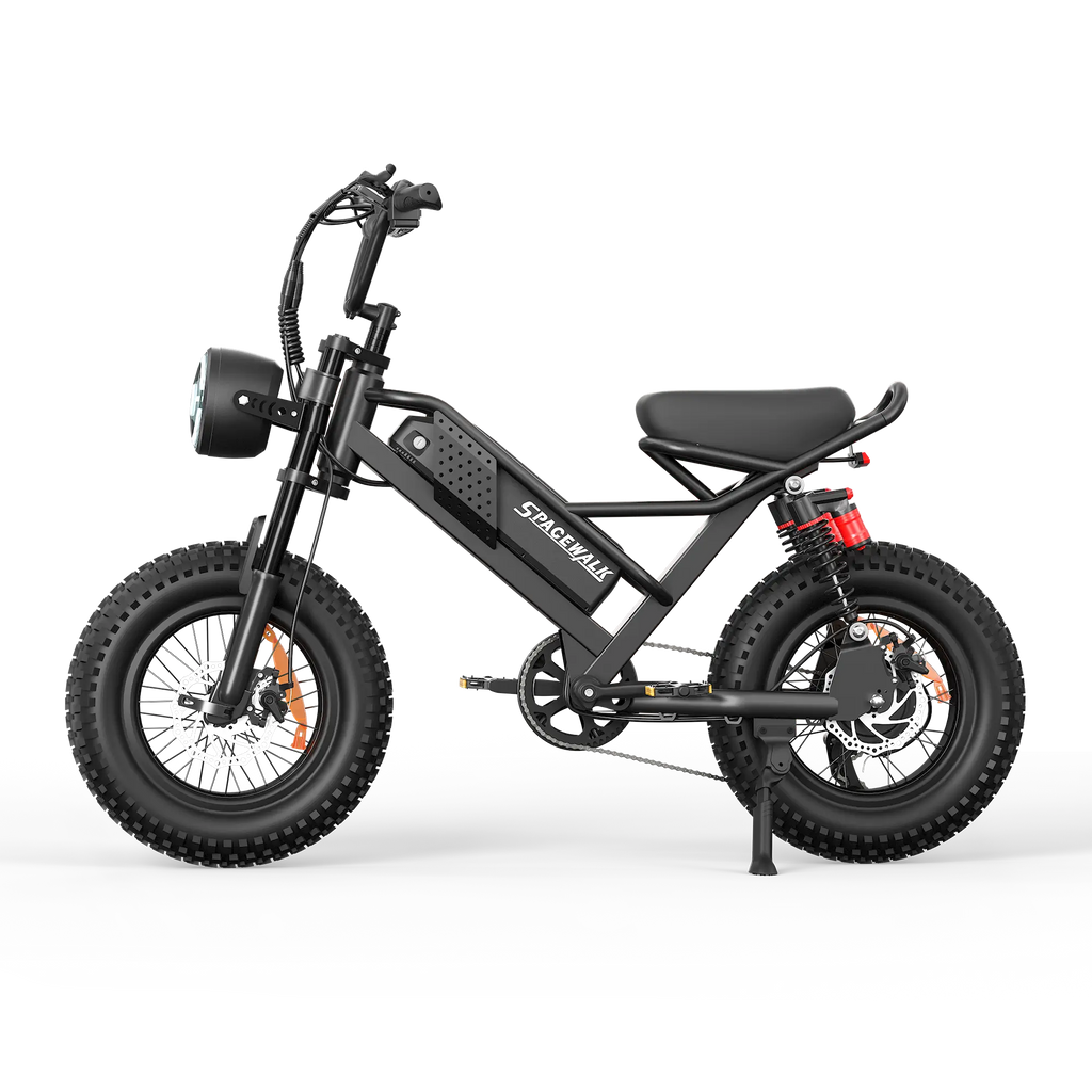 Eilleo SpaceWalk M6/7 Electric Bike in black.