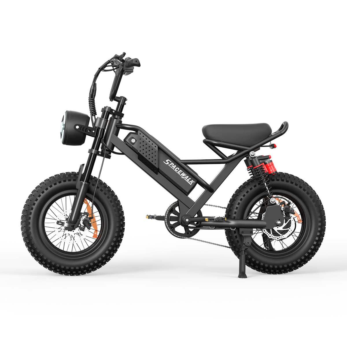Eilleo SpaceWalk M6/7 Electric Bike in black.