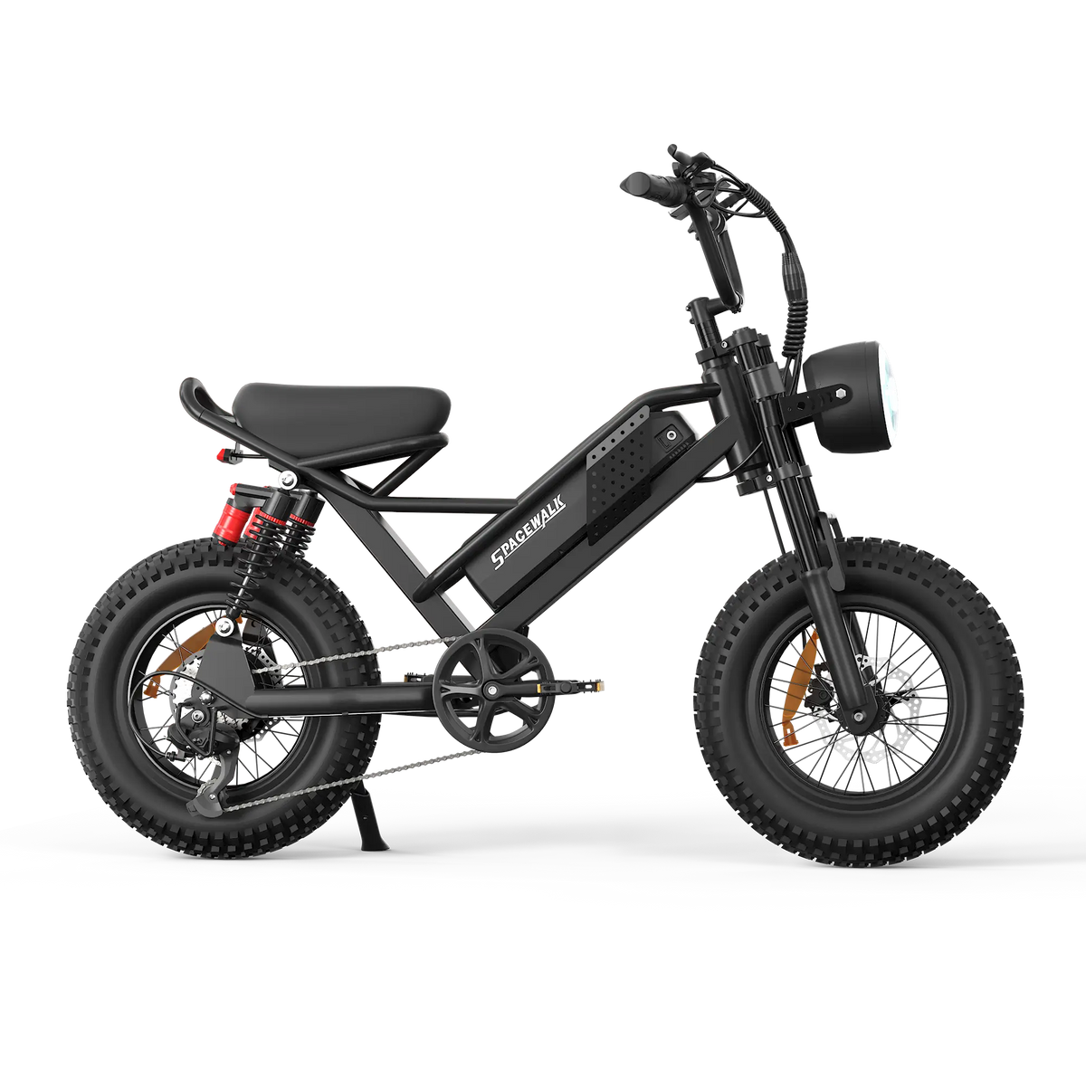 Eilleo SpaceWalk M6/7 Electric Bike in black.