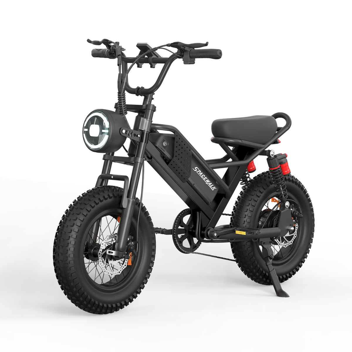 Eilleo SpaceWalk M6/7 Electric Bike in black.