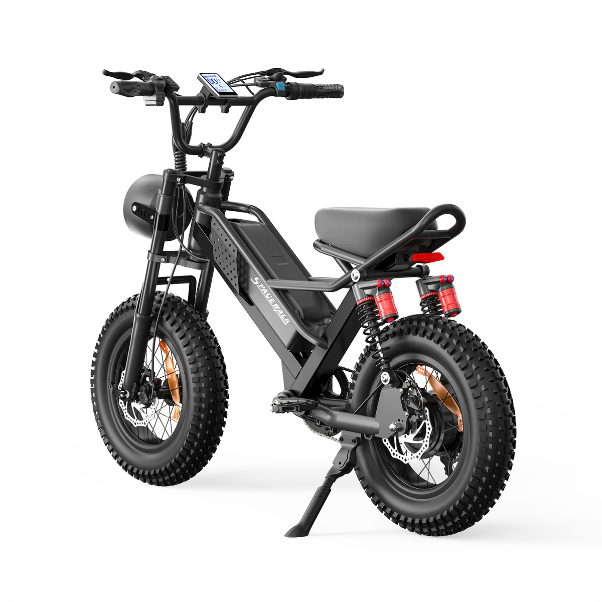Eilleo SpaceWalk M6/7 Electric Bike in black.