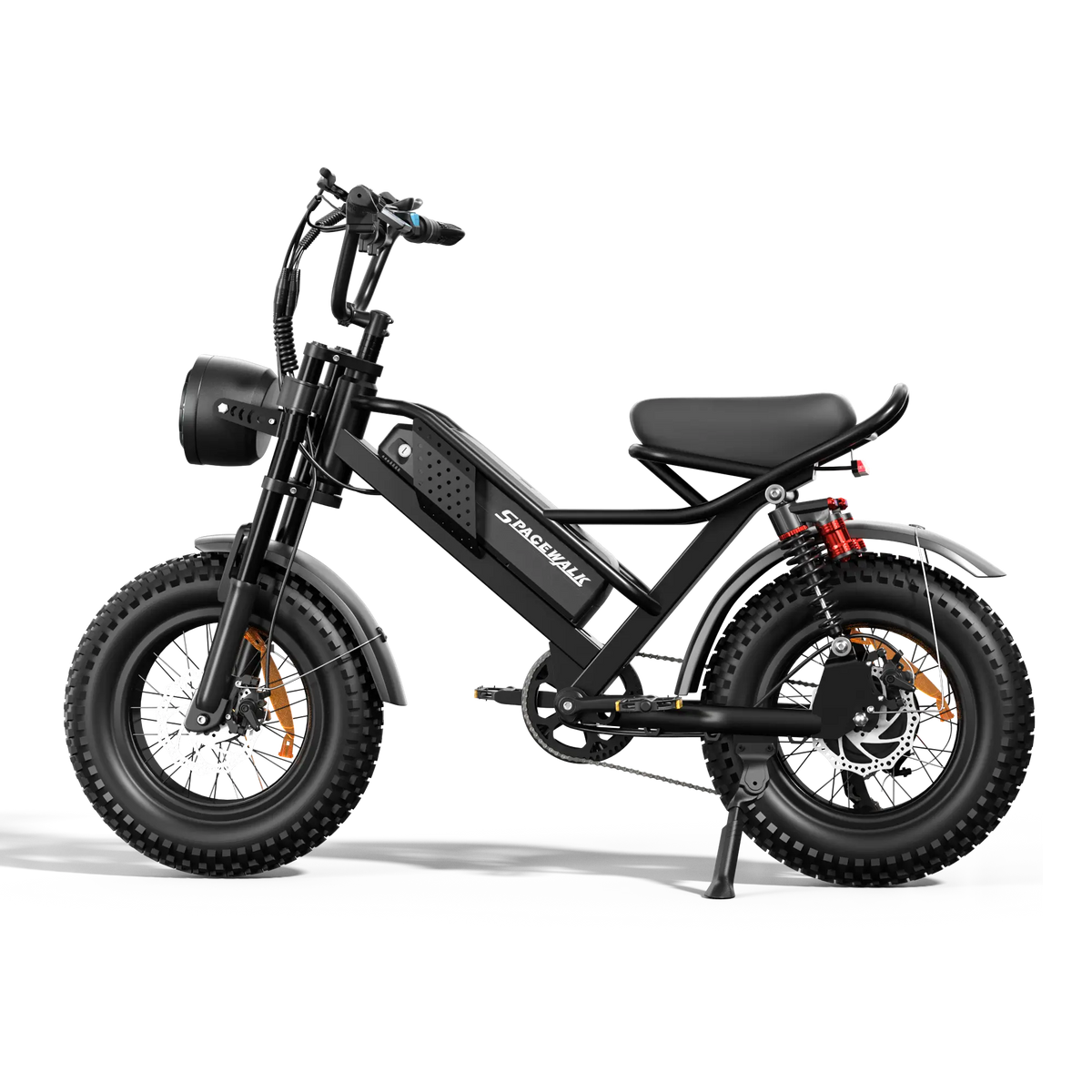 Eilleo SpaceWalk M6 in black electric bike.