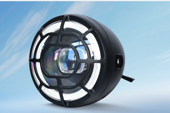 Eilleo SpaceWalk M6 Headlights electric bike.