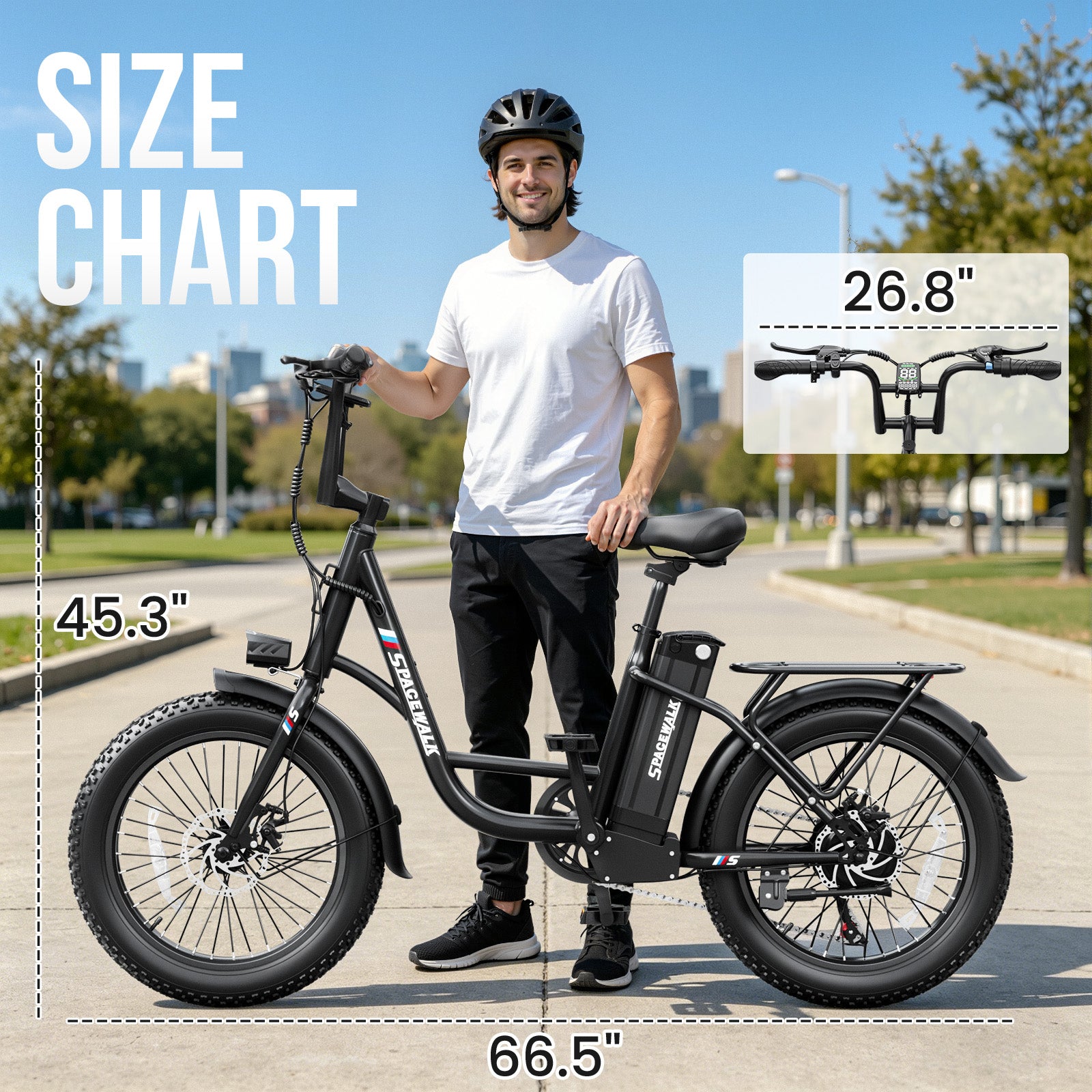 Spacewalk  V300 V-Frame Commuter E-Bike